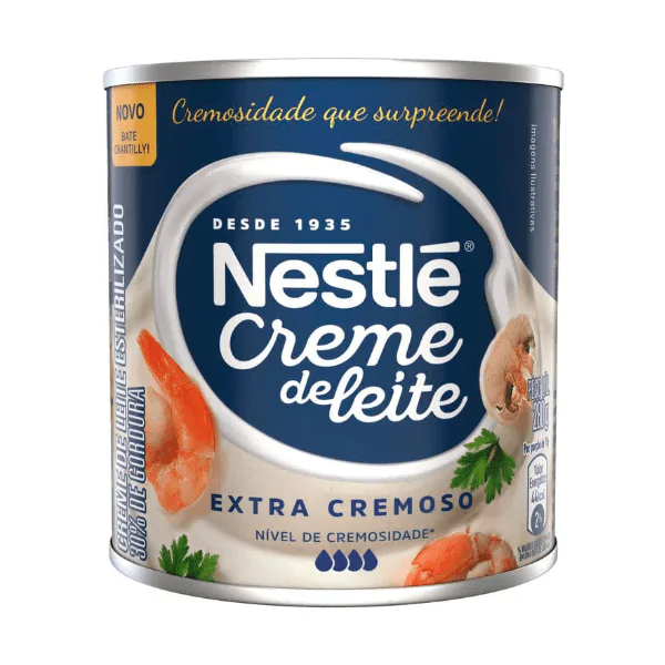 Creme de Leite Nestlé Extra Cremoso - 280gr - Imagem 1