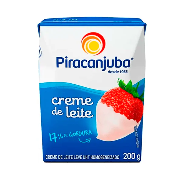 Creme Leite Piracanjuba - 200gr