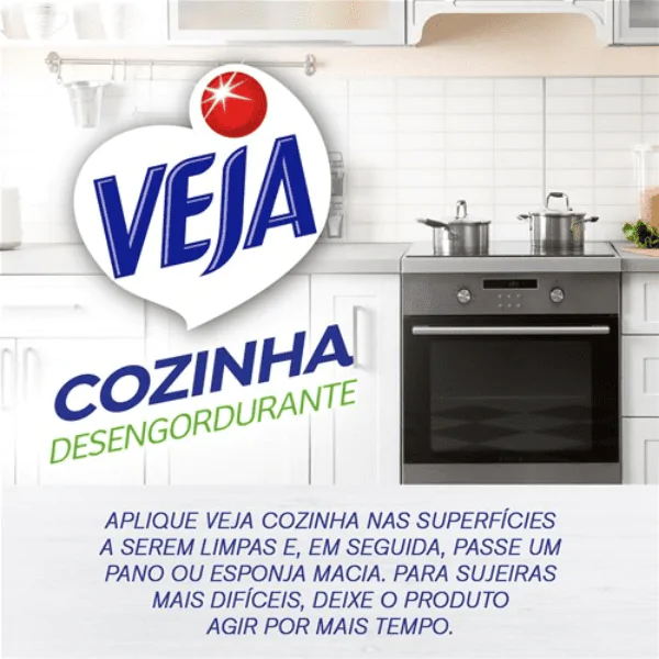 Desengordurante Veja Limão Squeeze - 500Ml - Imagem 2