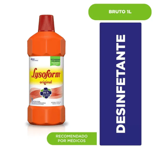 Desinfetante Lysoform Original - 1L - Imagem 2