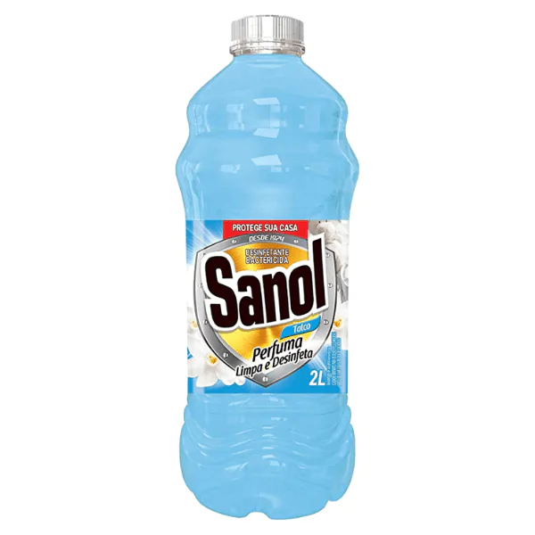 Desinfetante Sanol Talco - 2L Desinfetante Sanol Talco - 2L - Imagem 1