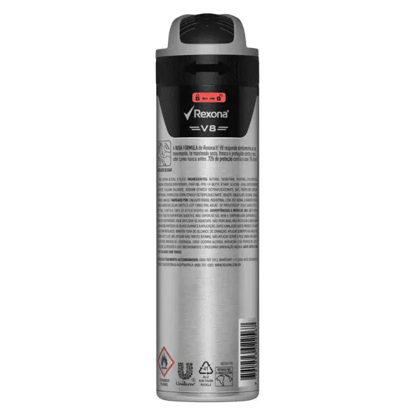 Desodorante Rexona Men Motion Sense V8 - 150ml - Imagem 2