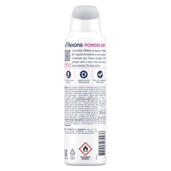 Desodorante Rexona Motion Sense Powder Dry - 150ml - Imagem 2