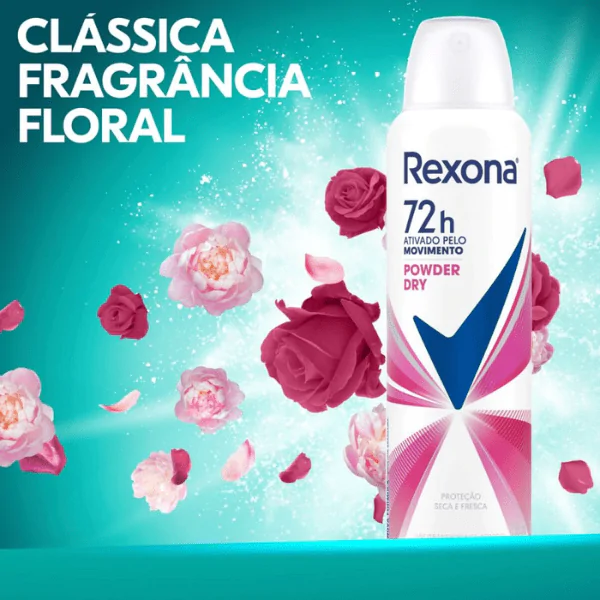 Desodorante Rexona Motion Sense Powder Dry - 150ml - Imagem 3