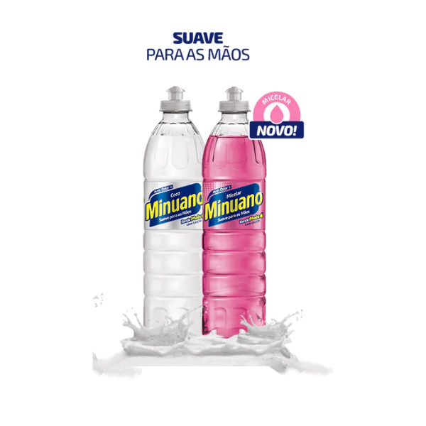 Detergente Minuano Coco - 500ml - Imagem 2