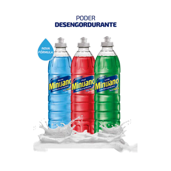 Detergente Minuano Limão - 500ml - Imagem 2