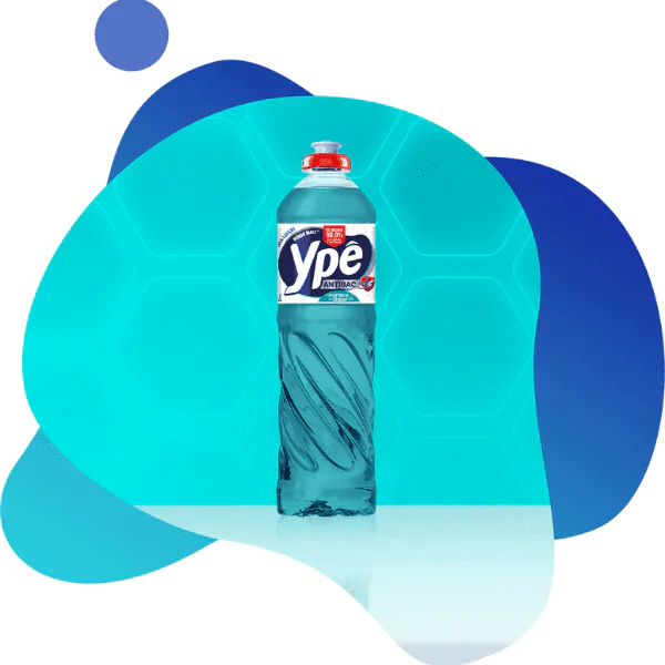 Detergente Ypê AntiBac - 500ml - Imagem 2
