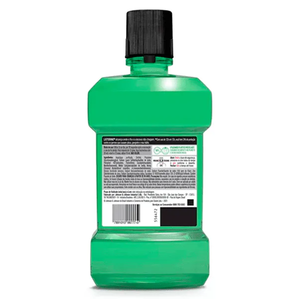 Enxaguante Bucal Listerine Aticáries Zero Álcool - 500ml - Imagem 2