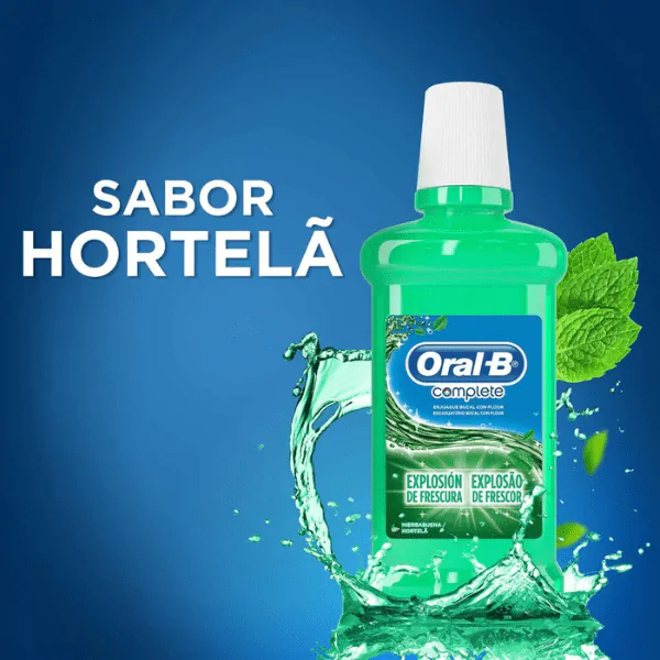 Enxaguante Bucal Oral-B Menta - 250ml - Imagem 2