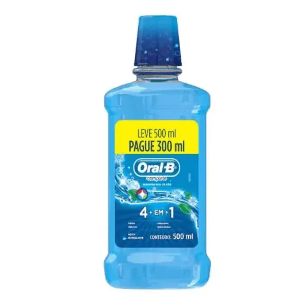 Enxaguante Bucal Oral-B Menta - 500ml