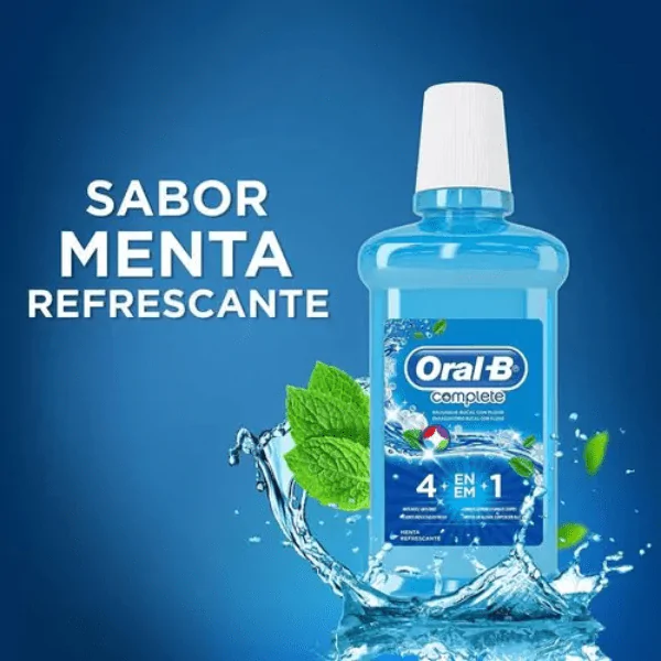 Enxaguante Bucal Oral-B Menta - 500ml - Imagem 2