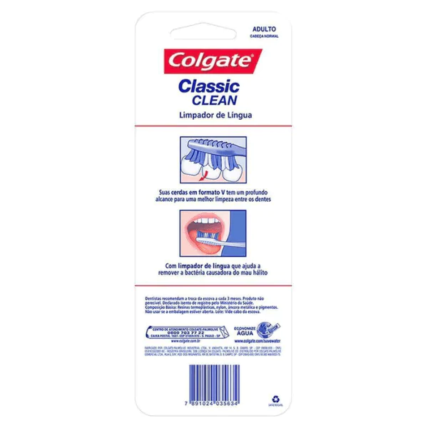 Escova de Dente Colgate Classic Clean - 4und - Imagem 3