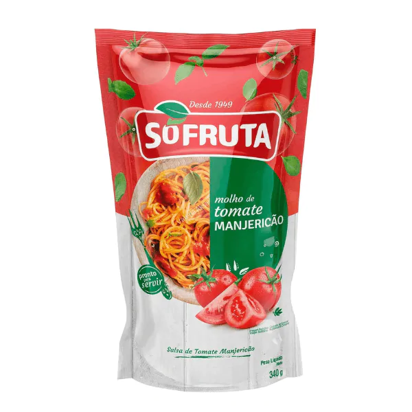 Extrato de Tomate SoFruta Pouch - 340G Extrato de Tomate SoFruta Pouch - 340gr - Imagem 1