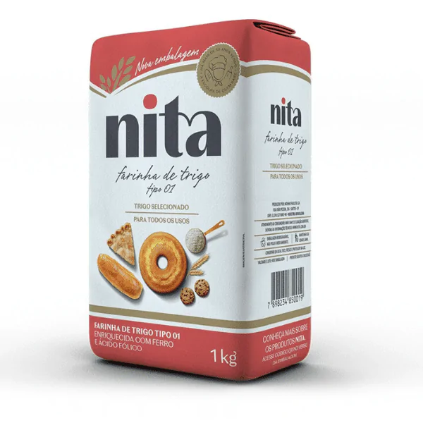Farinha de Trigo Tipo 1 Nita - 1Kg* - Imagem 3