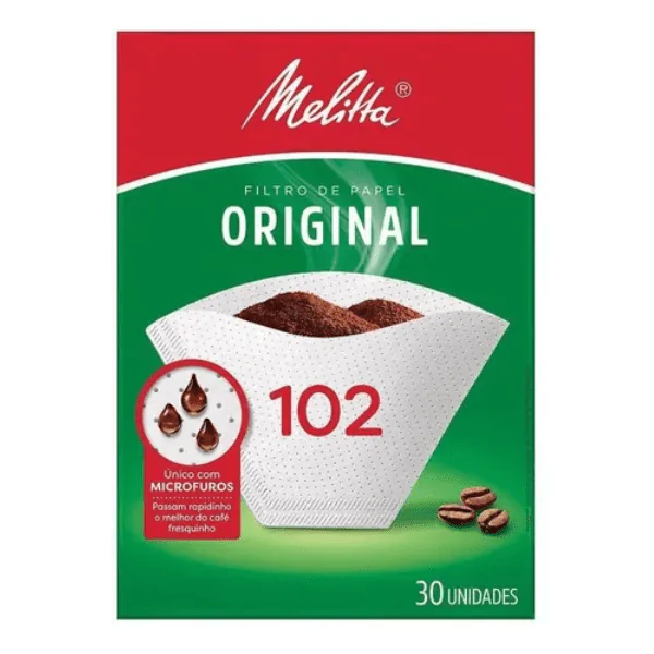 Filtro Café Papel Melitta 102 - 30und - Imagem 1