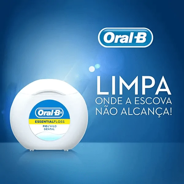Fio Dental Oral-B Essential Floss Menta - 25M - Imagem 4