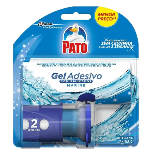 Gel Adesivo Pato Marine - Aplicador + 2 Discos - Imagem 1