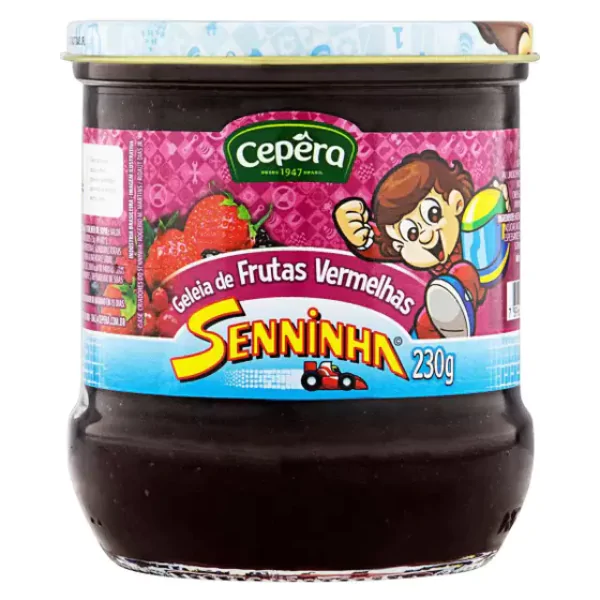 Geleia Senninha Frutas Vermelhas VD - 230G - Imagem 1