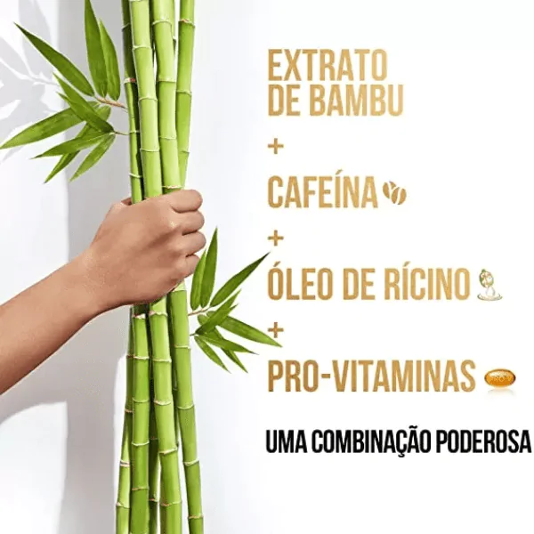 Kit 3 Un Ampola Tratamento Pantene Bambu - 15ml - Imagem 2