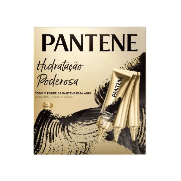Kit 3 Un Ampola Tratamento Pantene Hidratação Pod. - 15ml