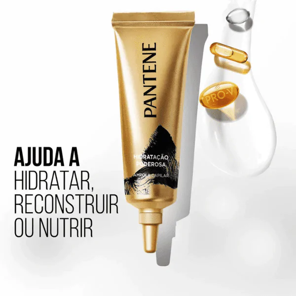Kit 3 Un Ampola Tratamento Pantene Hidratação Pod. - 15ml - Imagem 2