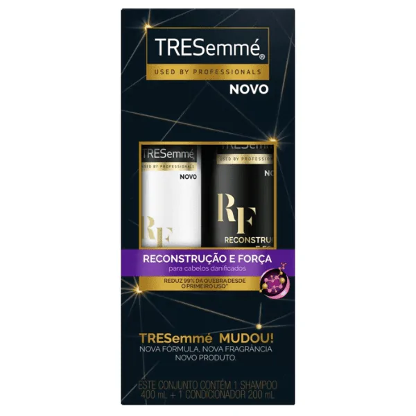 Kit Shampoo + Condicionador Tresemmé Reconstrução e Força - Imagem 1