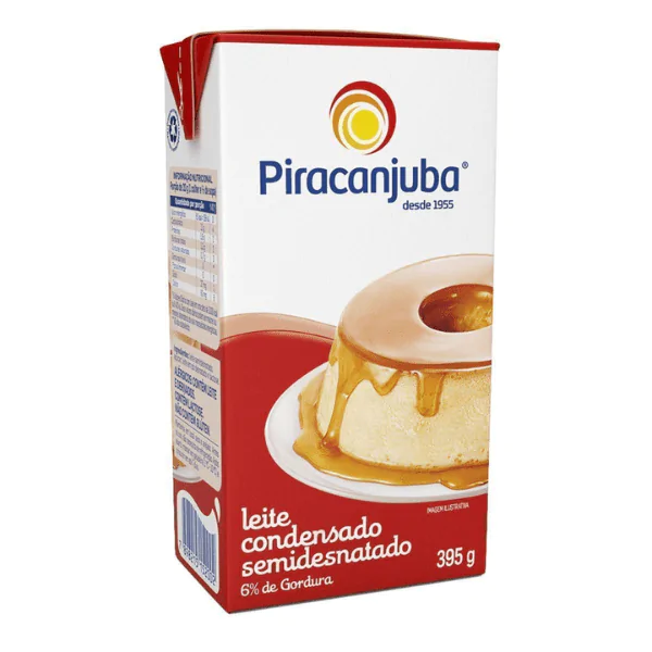 Leite Condensado Piracanjuba Semidesnatado - 395gr* - Imagem 2