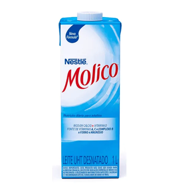 Leite UHT Integral Nestlé Molico - 1L - Imagem 1