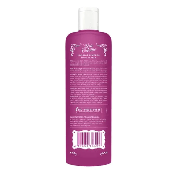 Leite de Colônia Tempo de Amar - 200Ml - Imagem 2