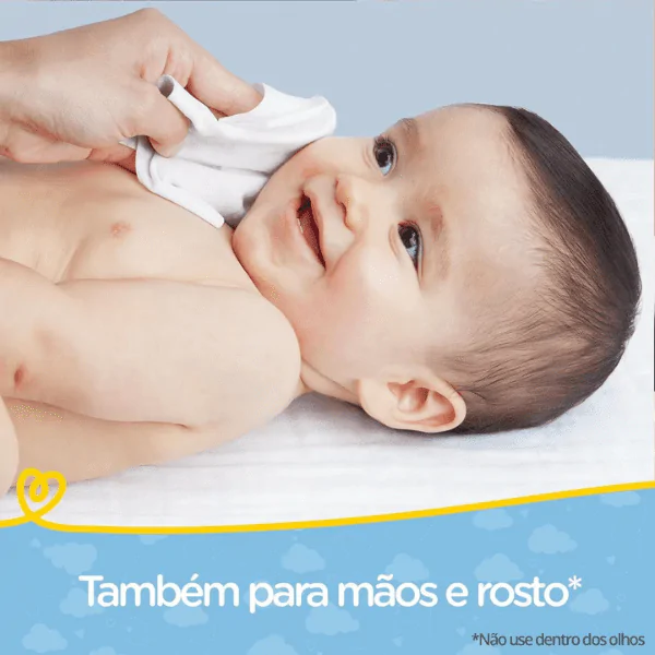 Lenço Umedecido Pampers Cheirinho de Bebê - 48Un - Imagem 6