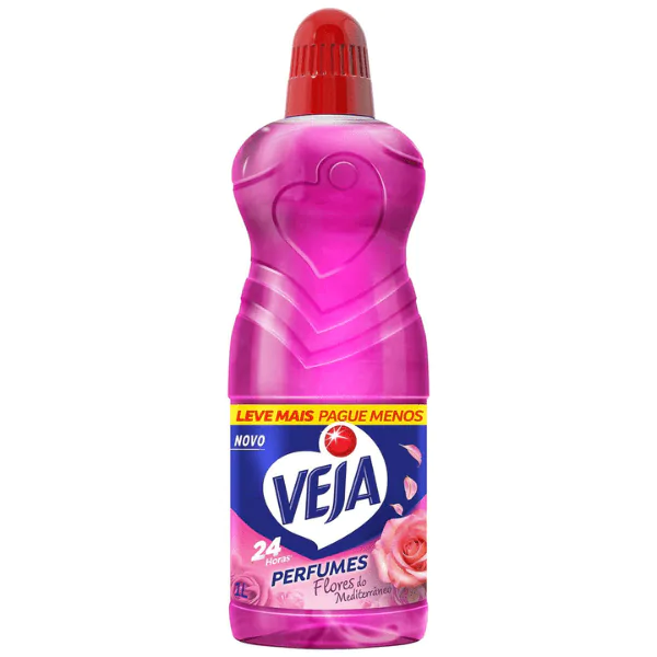 Limpador Perfumado Veja Flores Med. - 1L - Imagem 1