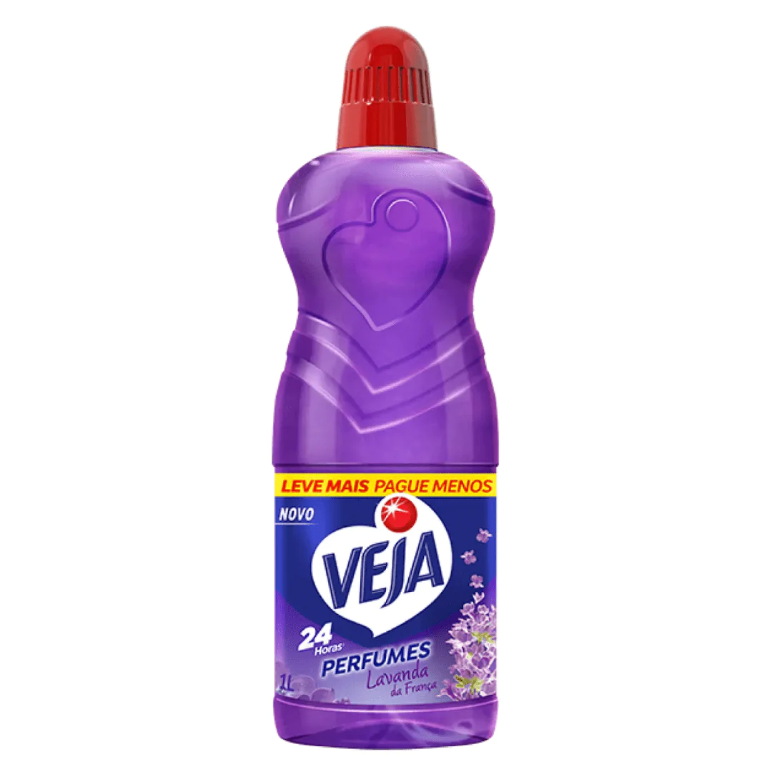 Limpador Perfumado Veja Lavanda - 1L - Imagem 1