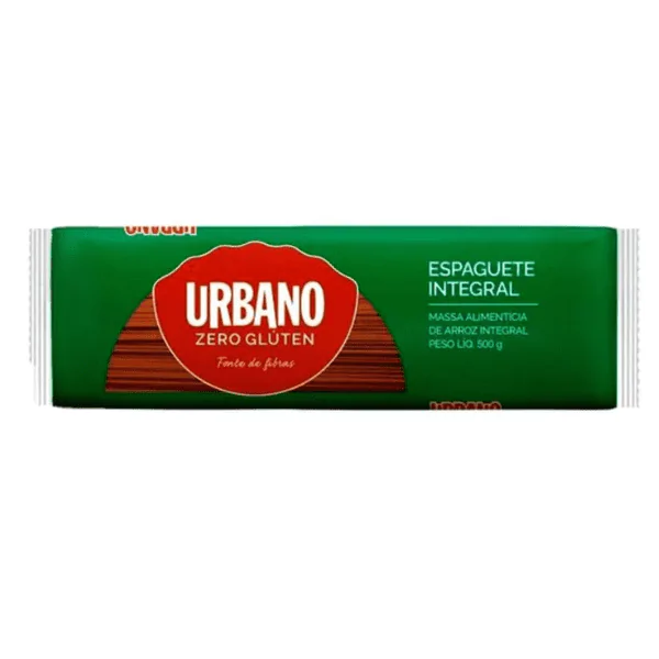 Macarrão Espaguete Integral Urbano - 500gr