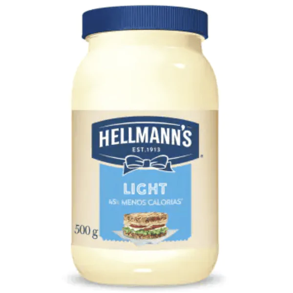 Maionese Hellmann's Light - 500gr - Imagem 1