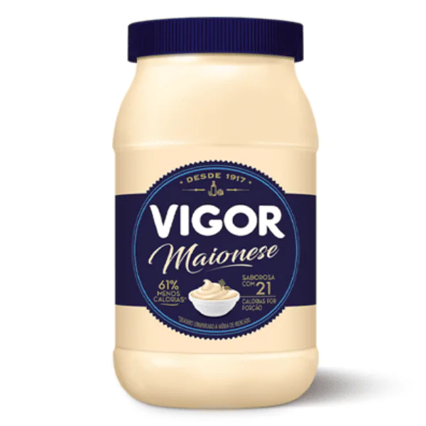 Maionese Vigor Tradicional - 500gr - Imagem 1