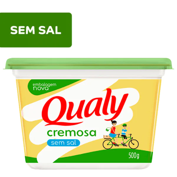Margarina Qualy Sem Sal - 500gr*