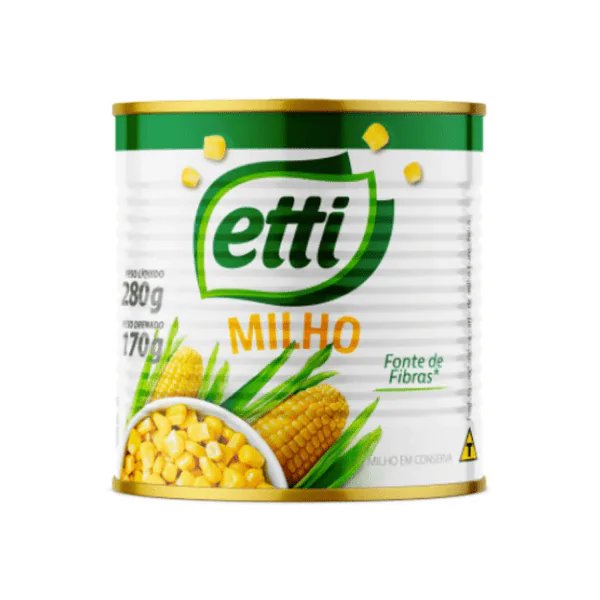 Milho Verde Etti Lata - 170gr - Imagem 1