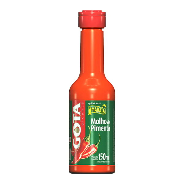 Molho de Pimenta Gota Frasco - 150ml