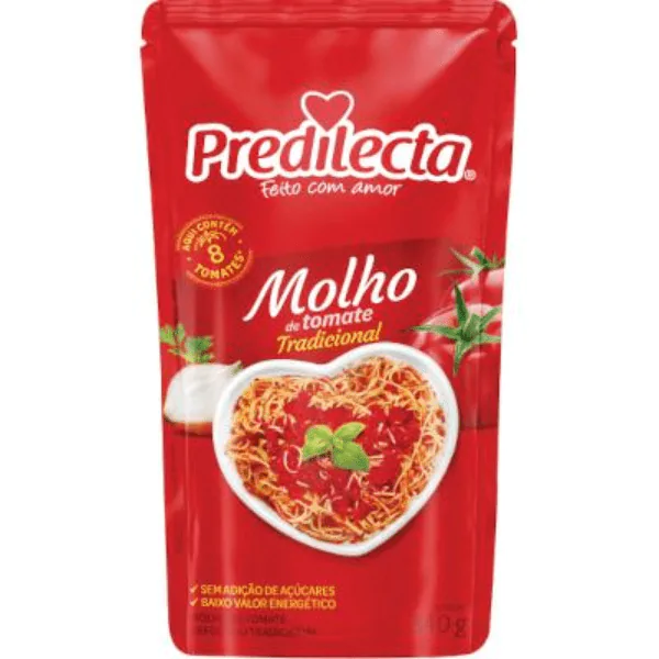 Molho de Tomate Predilecta Sachê - 300gr