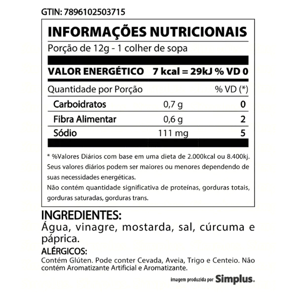 Mostarda Heinz Tradiciona - 255gr - Imagem 2