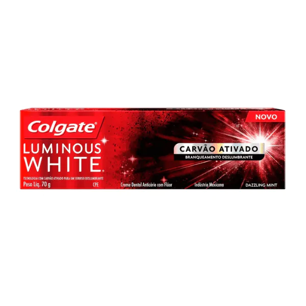 Creme Dental Colgate Luminous White - 70gr - Imagem 1