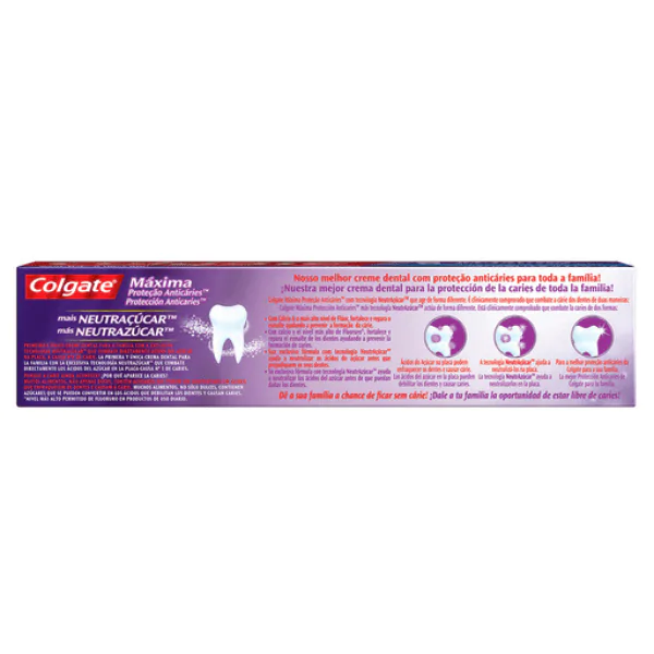 Creme Dental Colgate Proteção Anticáries - 70gr - Imagem 2