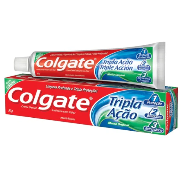 Creme Dental Colgate Tripla Ação - 90gr* - Imagem 3