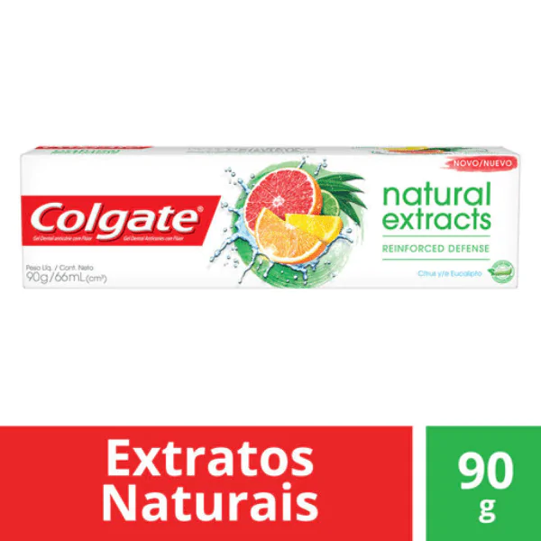 Creme Dental Colgate Natural Extracts Eucalipto - 90gr - Imagem 3