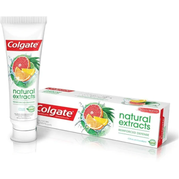 Creme Dental Colgate Natural Extracts Eucalipto - 90gr - Imagem 2