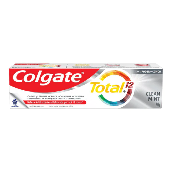 Creme Dental Colgate Total 12 Clean Mint - 90gr - Imagem 1