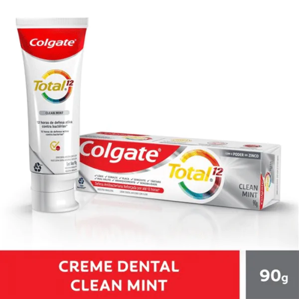 Creme Dental Colgate Total 12 Clean Mint - 90gr - Imagem 3