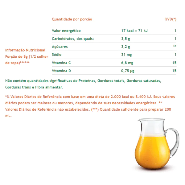 Refresco em Pó Tang Sabor Laranja - 25G - Imagem 2