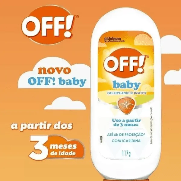 Repelente OFF! Baby Gel - 117gr - Imagem 4