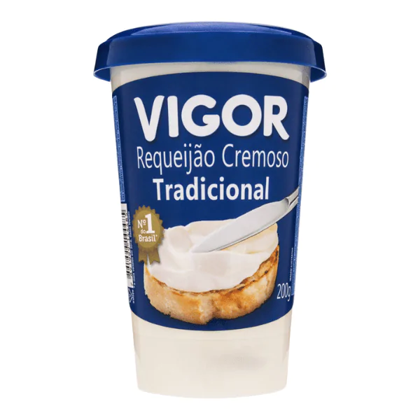 Requeijão Cremoso Vigor - 200gr - Imagem 1